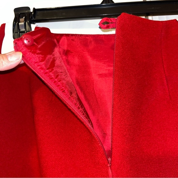 Talbots 100% Wool Flannel Skirt - Picture 5 of 8